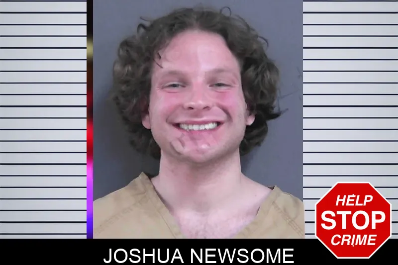 Joshua Newsome mugshot