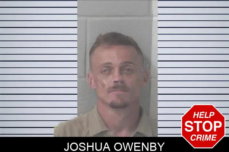 Joshua Owenby mugshot