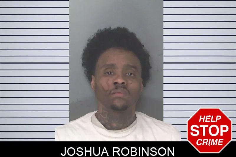 Joshua Robinson mugshot