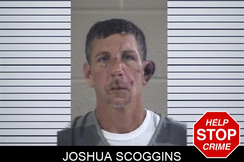Joshua Scoggins mugshot
