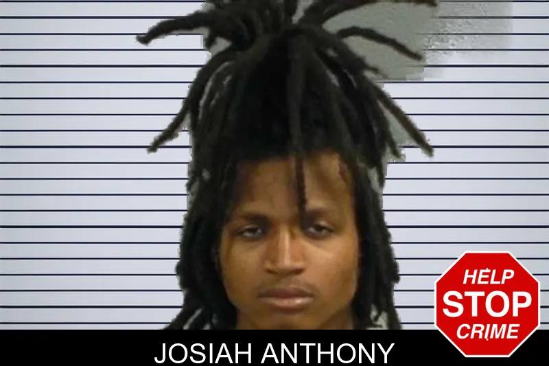 Josiah Anthony mugshot