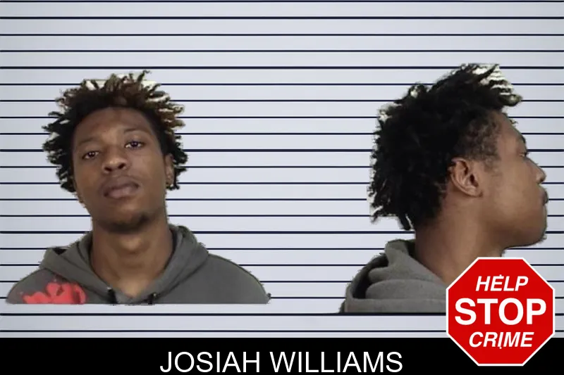 Josiah Williams mugshot