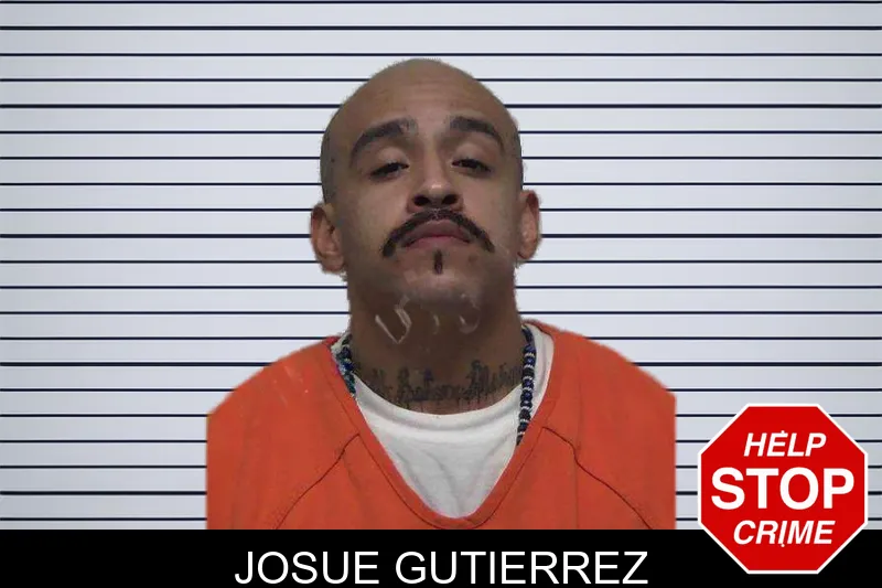 Josue Gutierrez mugshot
