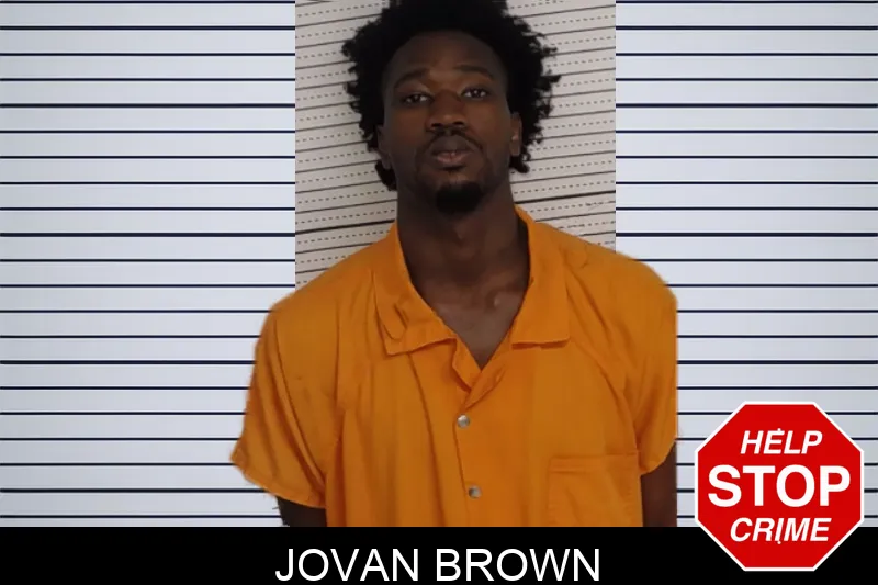 Jovan Brown mugshot