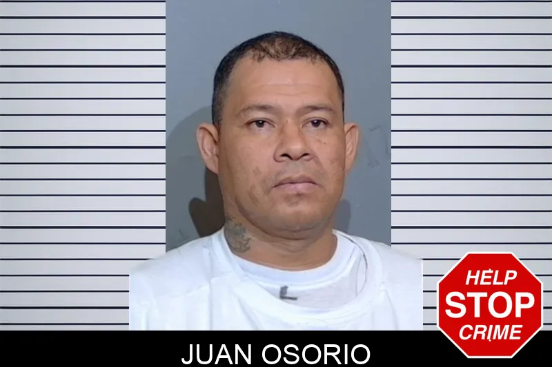 Juan Osorio mugshot