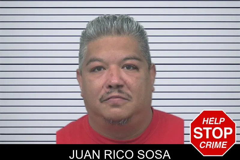 Juan Rico Sosa mugshot