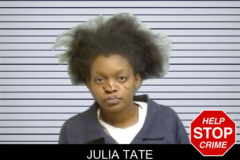 Julia Tate mugshot