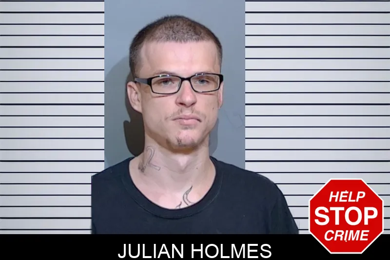 Julian Holmes mugshot