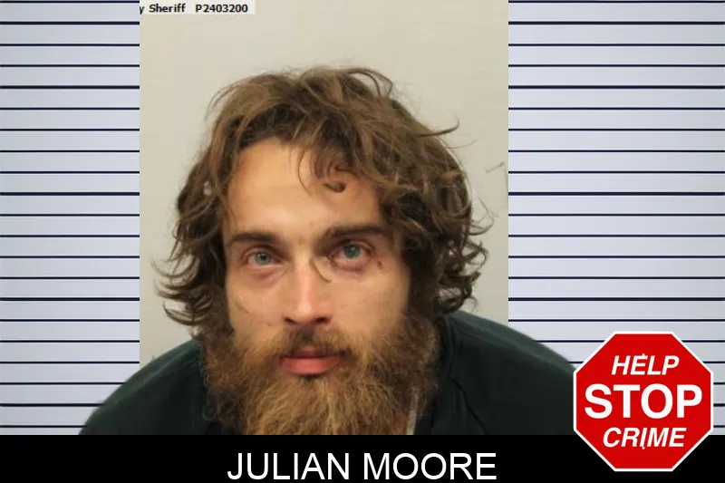 Julian Moore mugshot