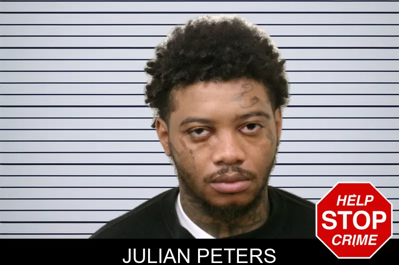 Julian Peters mugshot