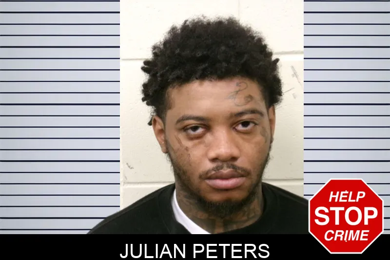 Julian Peters mugshot