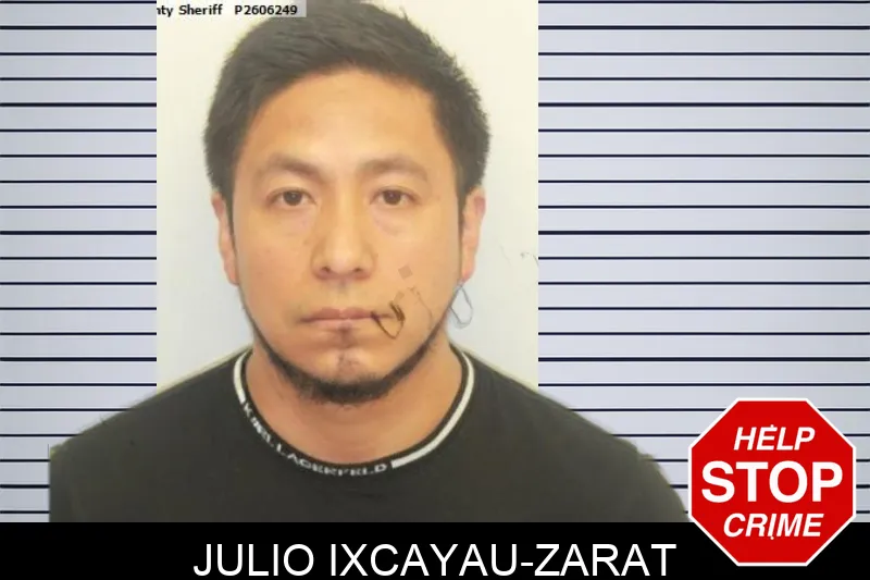 Julio Ixcayau-Zarat mugshot