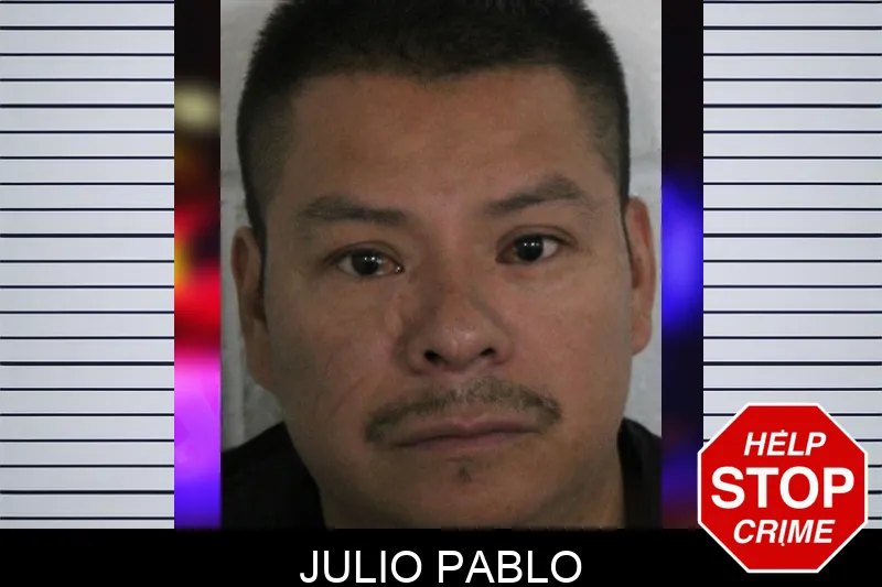 Julio Pablo mugshot
