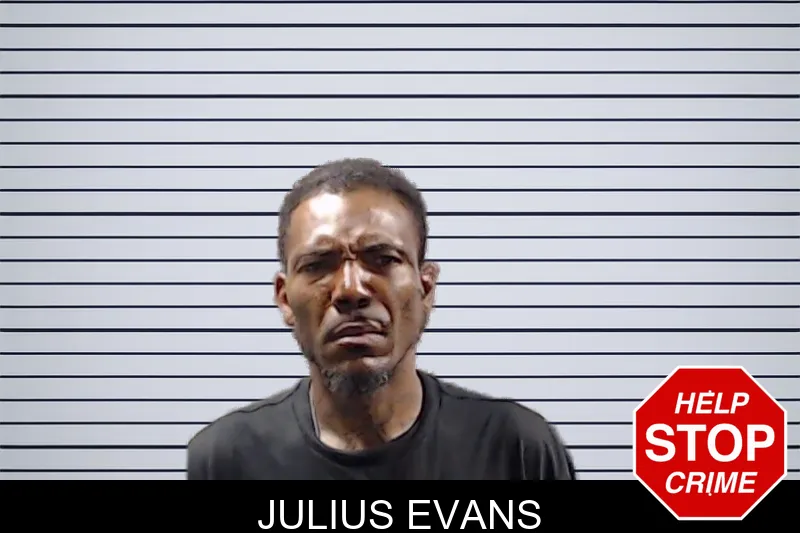 Julius Evans mugshot