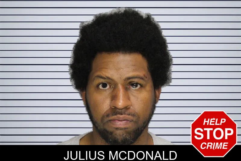Julius McDonald mugshot