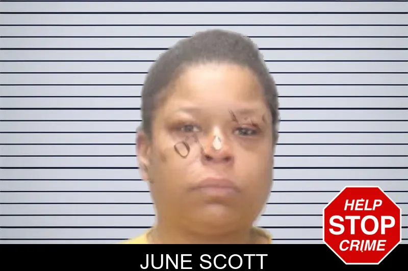 June Scott mugshot