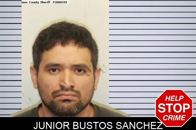 Junior Bustos Sanchez mugshot