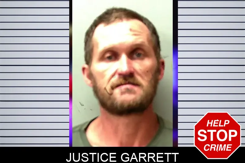 Justice Garrett mugshot