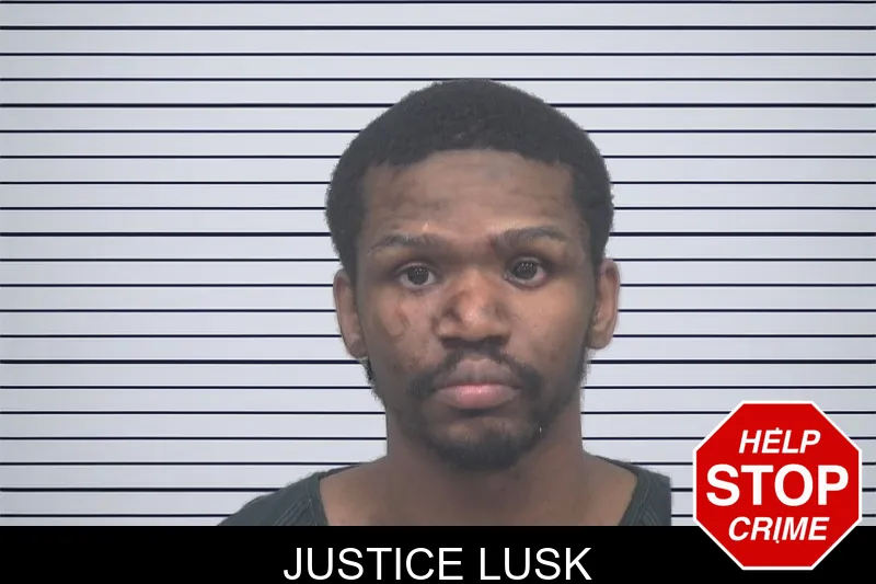 Justice Lusk mugshot