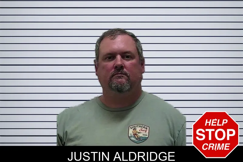 Justin Aldridge mugshot