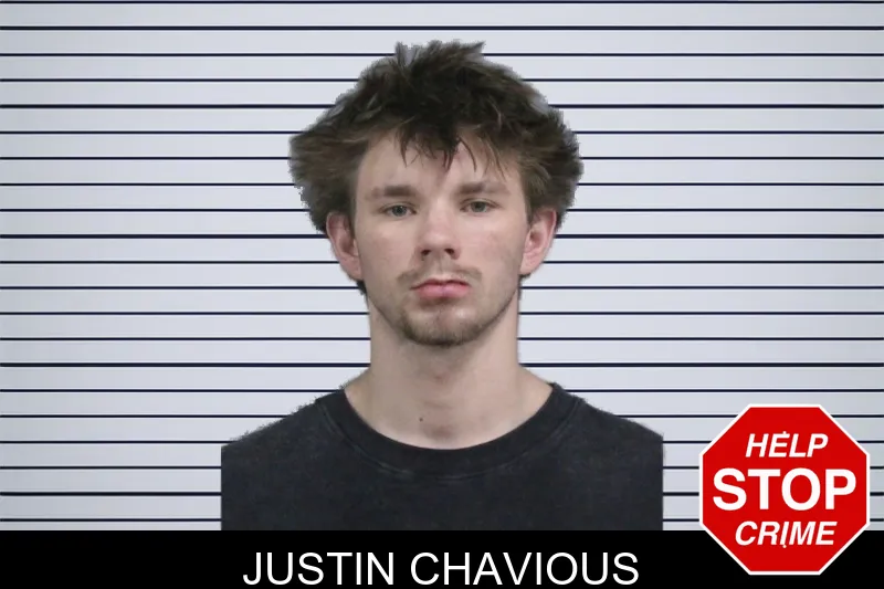Justin Chavious mugshot