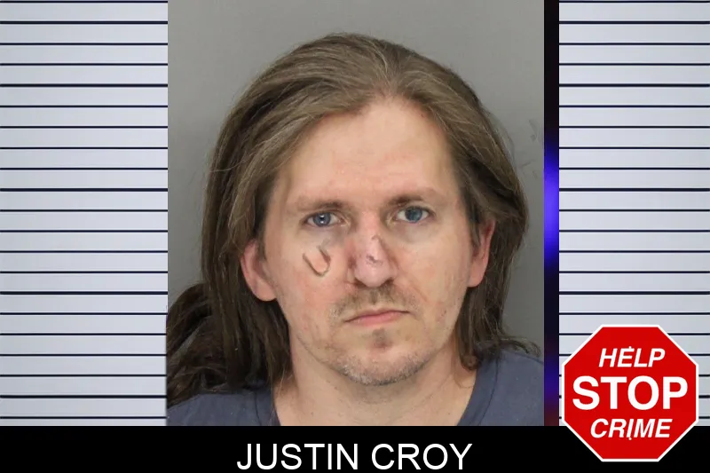 Justin Croy mugshot
