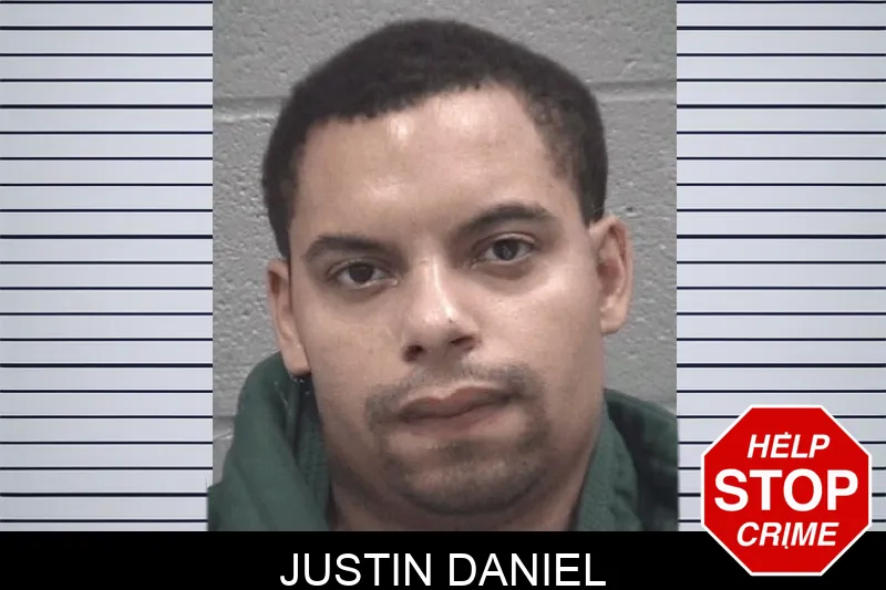Justin Daniel mugshot