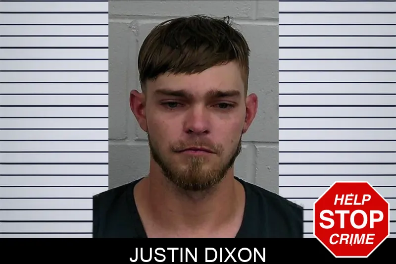 Justin Dixon mugshot