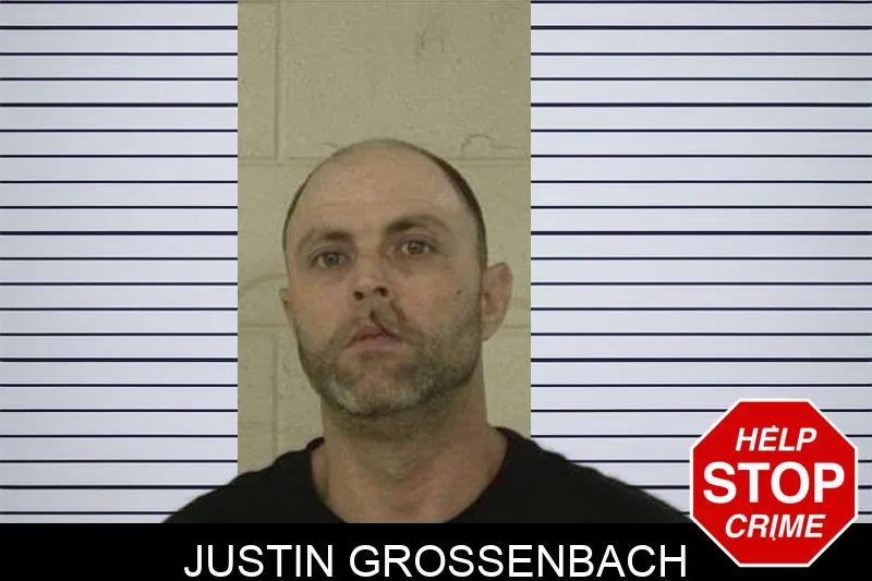 Justin Grossenbach mugshot
