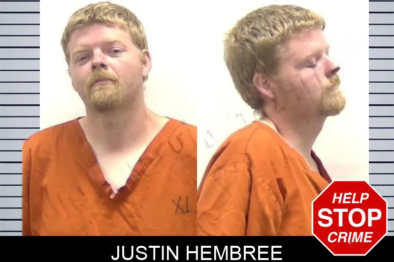 Justin Hembree mugshot