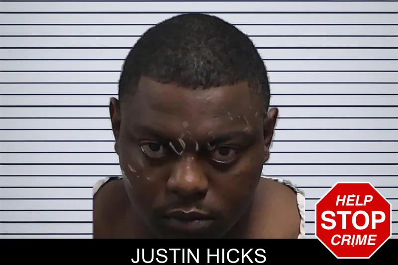 Justin Hicks mugshot