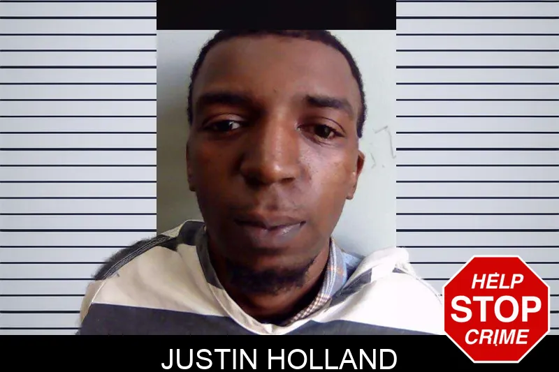 Justin Holland mugshot