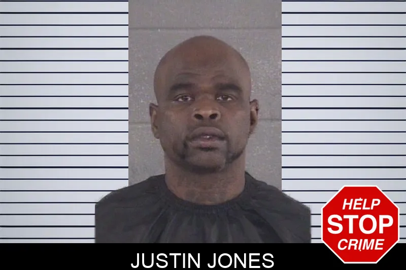 Justin Jones mugshot
