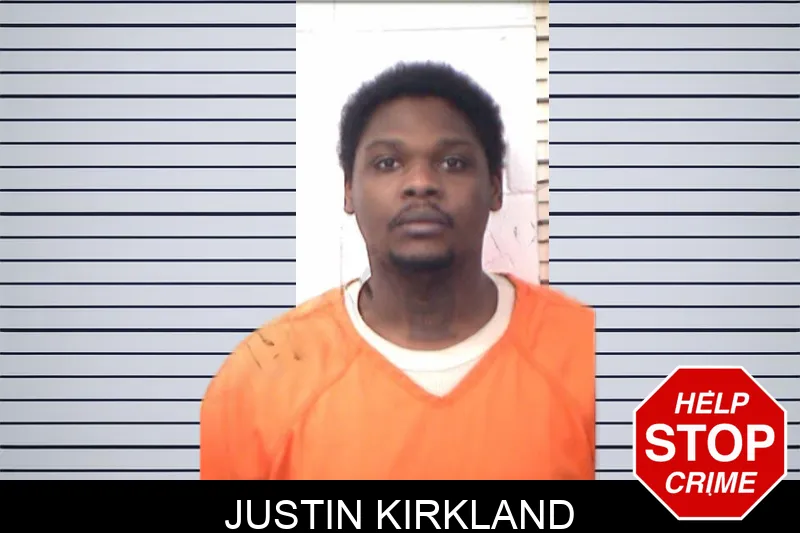 Justin Kirkland mugshot