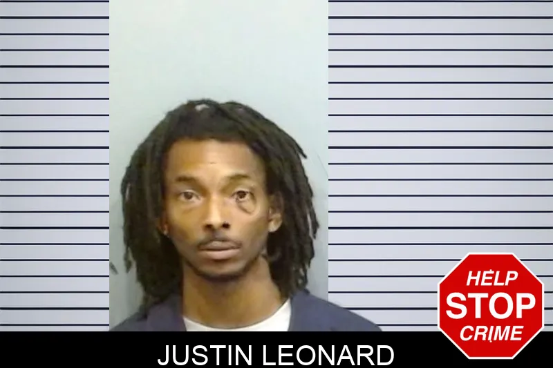Justin Leonard mugshot