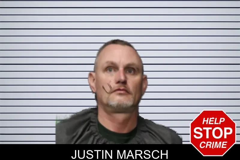 Justin Marsch mugshot
