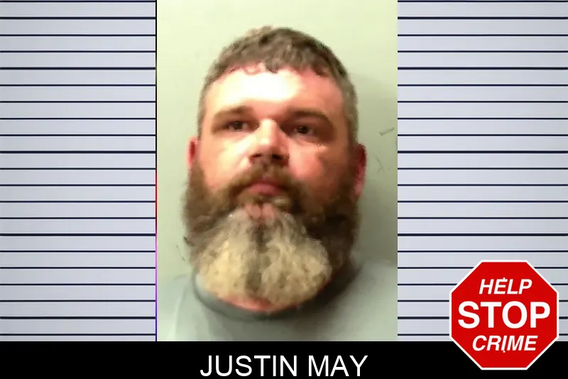 Justin May mugshot