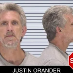Justin Orander mugshot