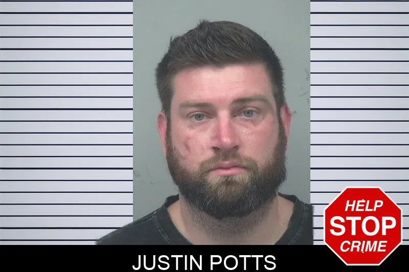 Justin Potts mugshot