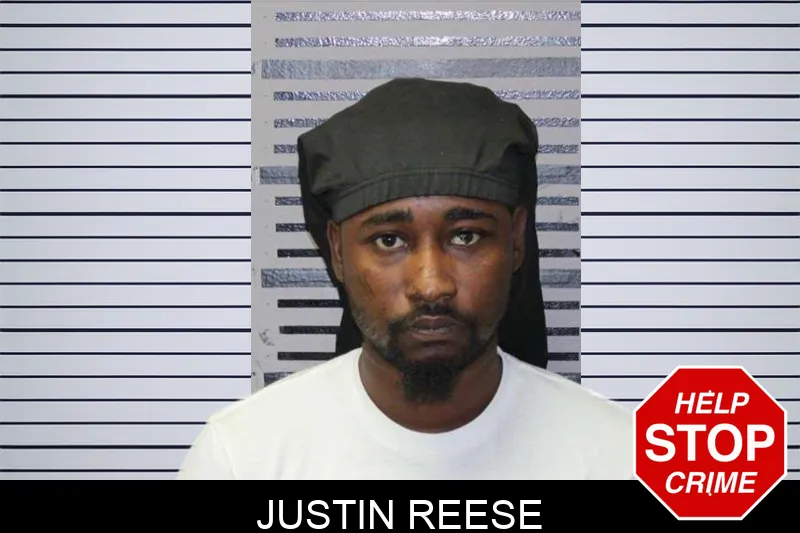 Justin Reese mugshot