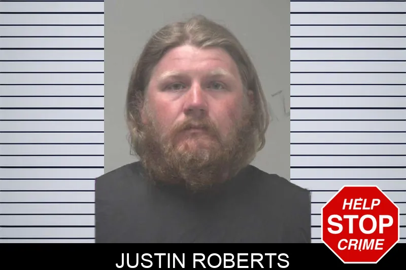 Justin Roberts mugshot