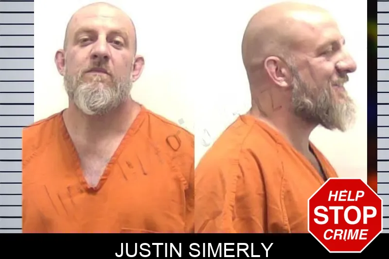 Justin Simerly mugshot