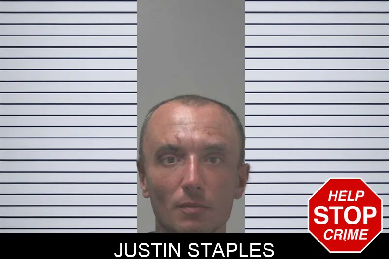 Justin Staples mugshot