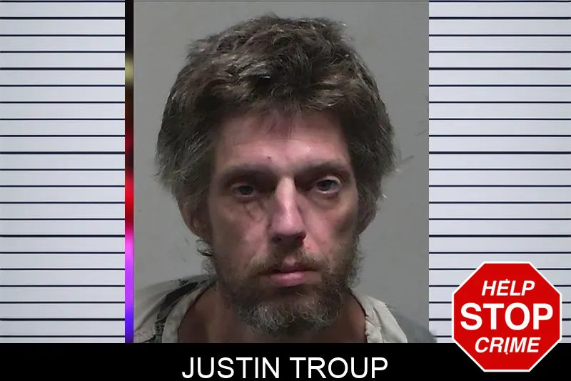 Justin Troup mugshot