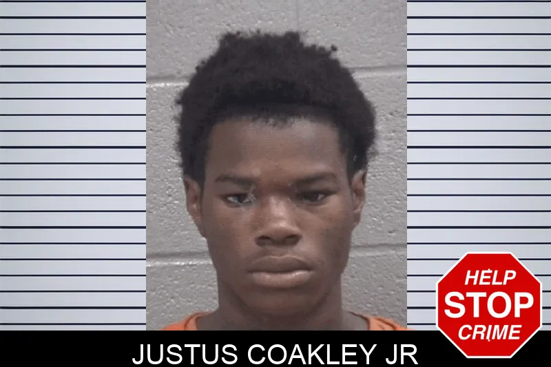Justus Coakley Jr mugshot