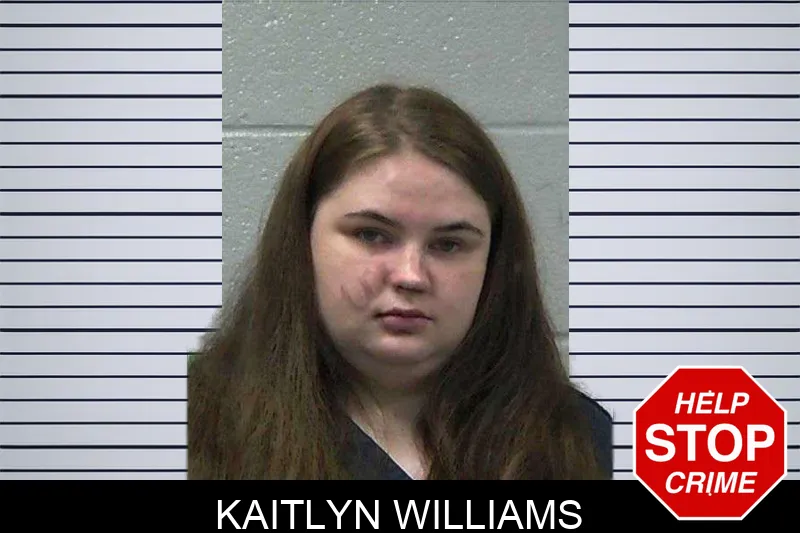 Kaitlyn Williams mugshot