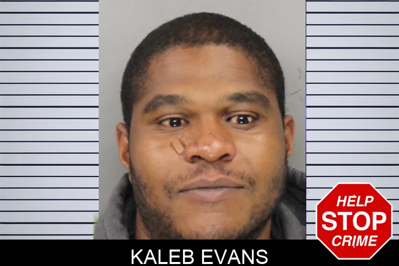 Kaleb Evans mugshot
