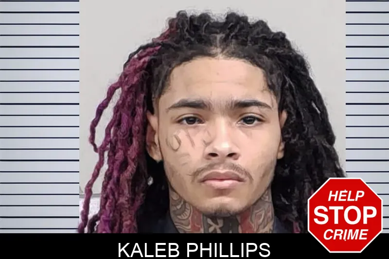 Kaleb Phillips mugshot