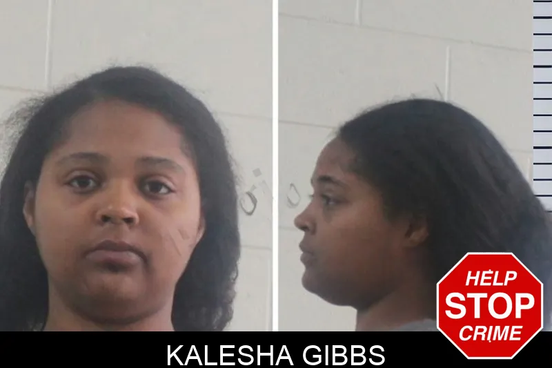 Kalesha Gibbs mugshot