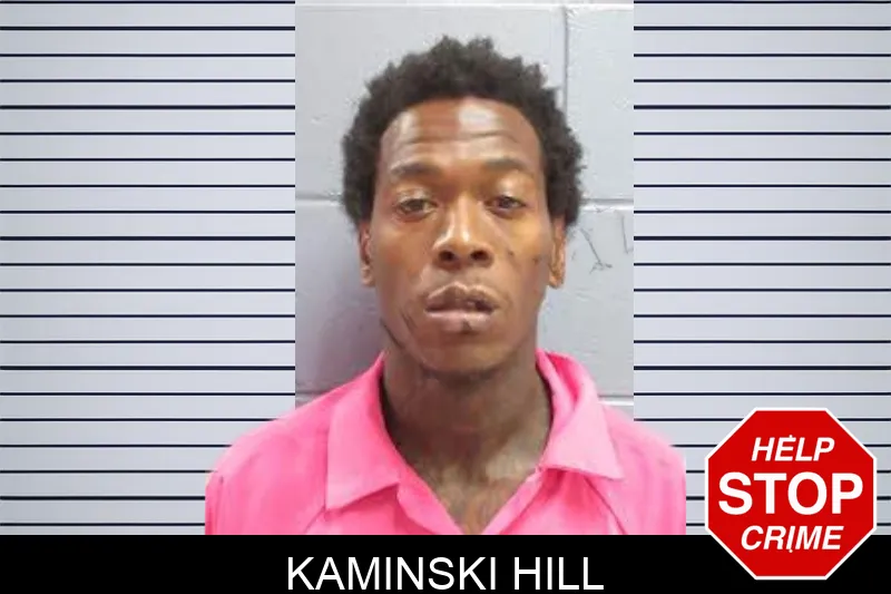 Kaminski Hill mugshot